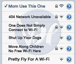 Crazy Wifi Names